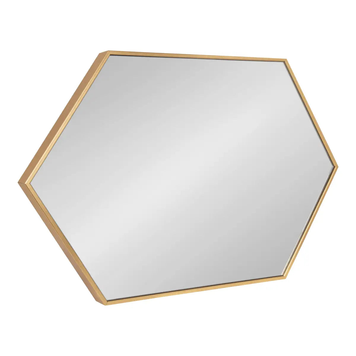 Rhodes Framed Hexagon Wall Mirror - kateandlaurel