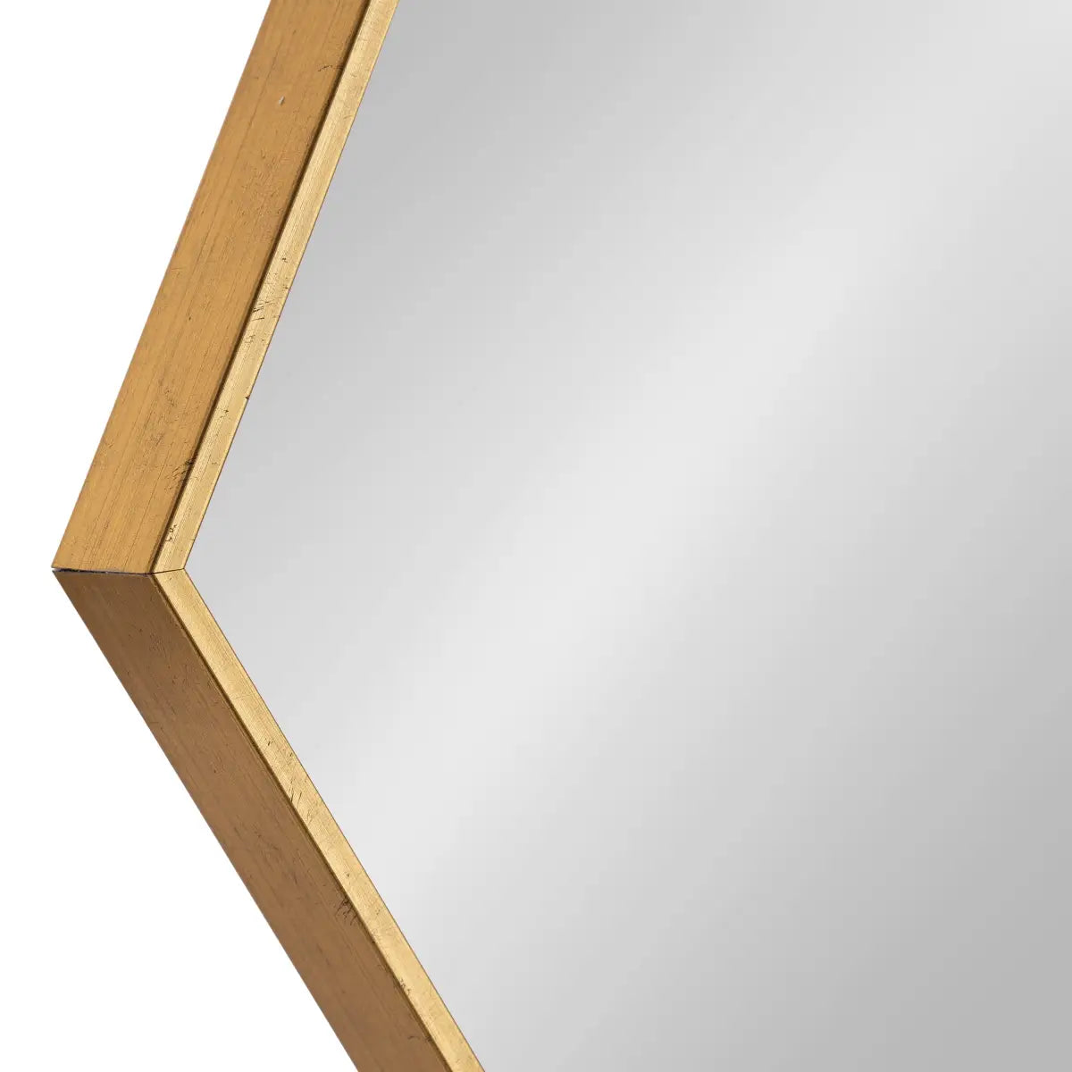 Rhodes Framed Hexagon Wall Mirror - kateandlaurel