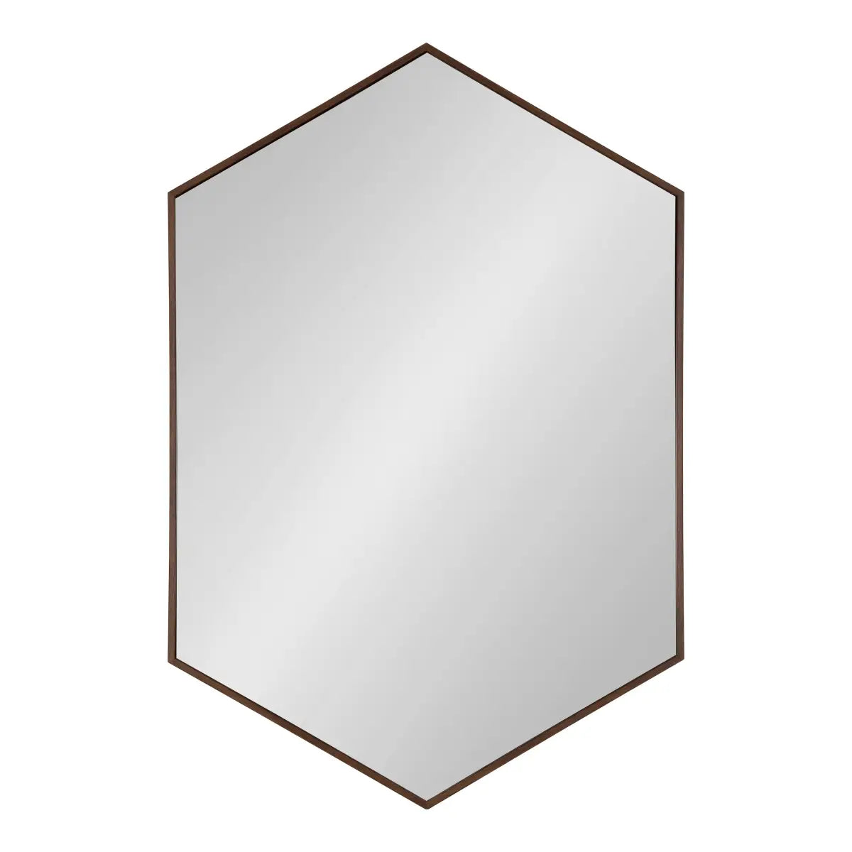 Rhodes Framed Hexagon Wall Mirror - kateandlaurel