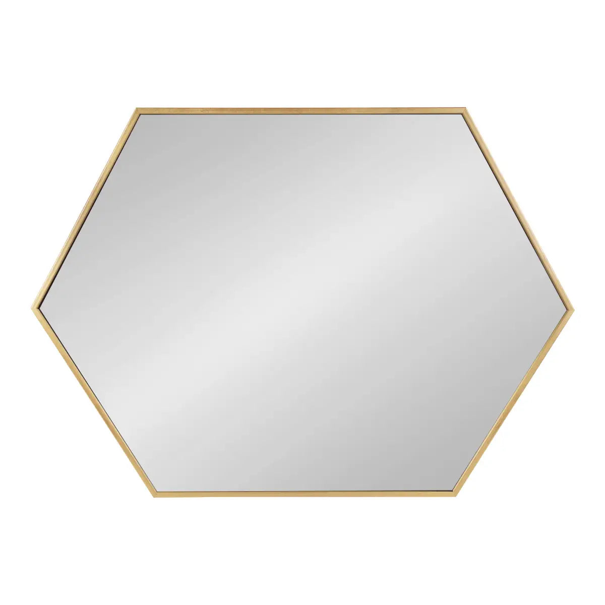 Rhodes Framed Hexagon Wall Mirror - kateandlaurel