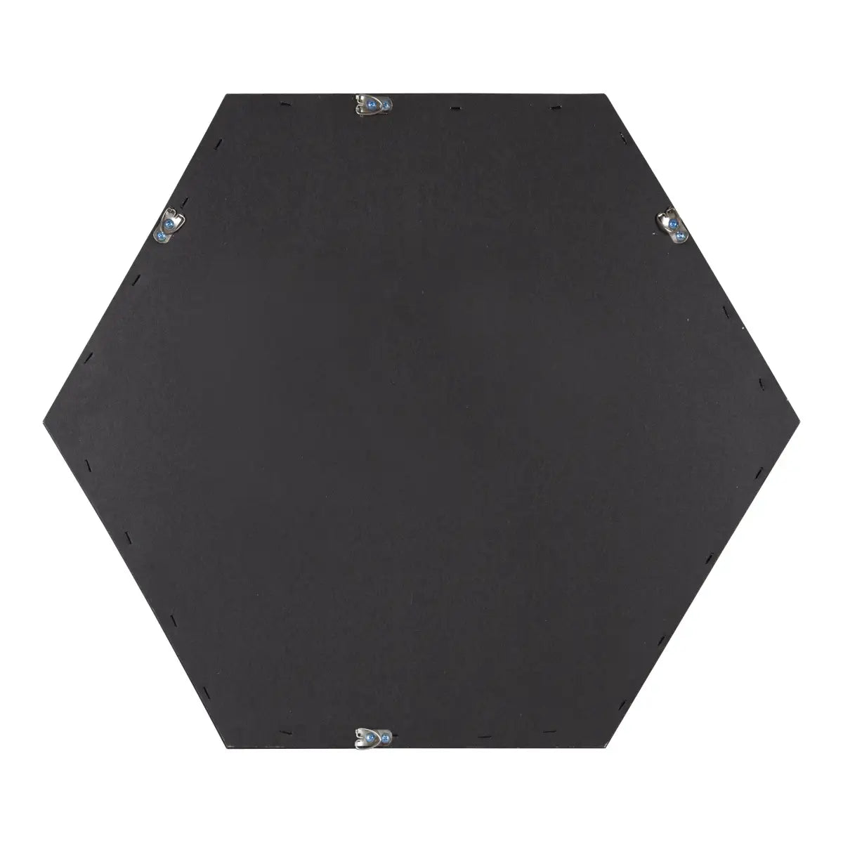 Rhodes Framed Hexagon Wall Mirror - kateandlaurel