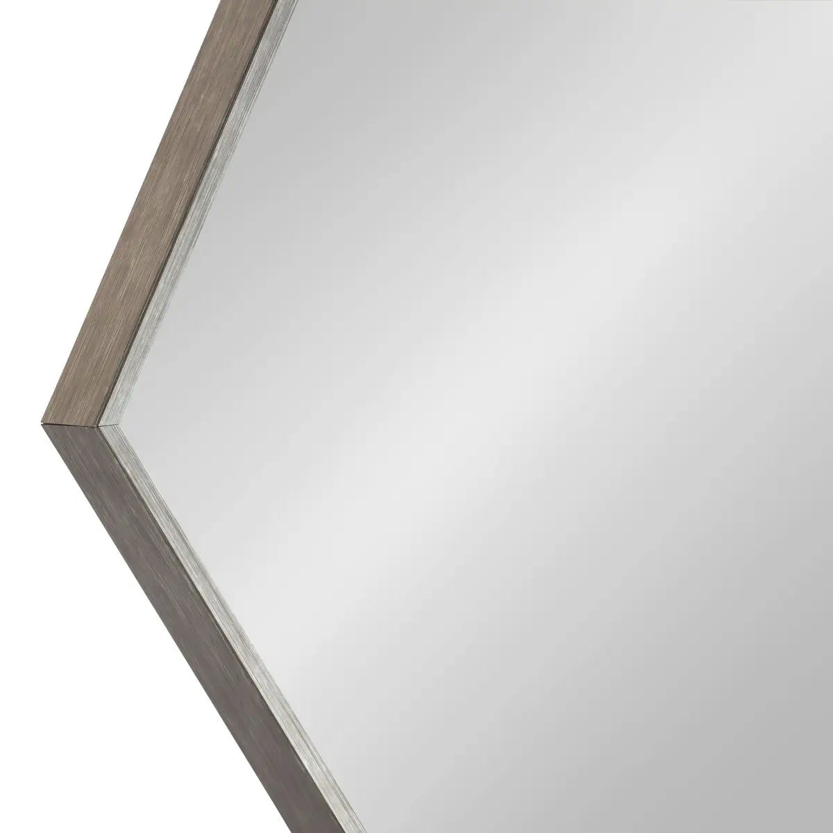 Rhodes Framed Hexagon Wall Mirror - kateandlaurel