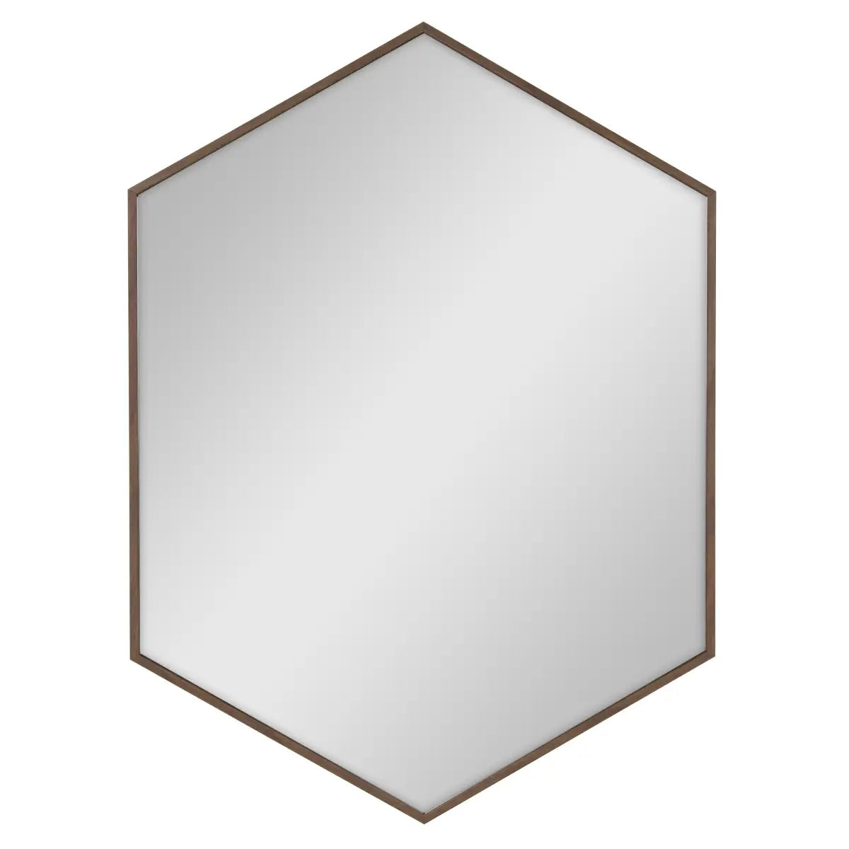 Rhodes Framed Hexagon Wall Mirror - kateandlaurel
