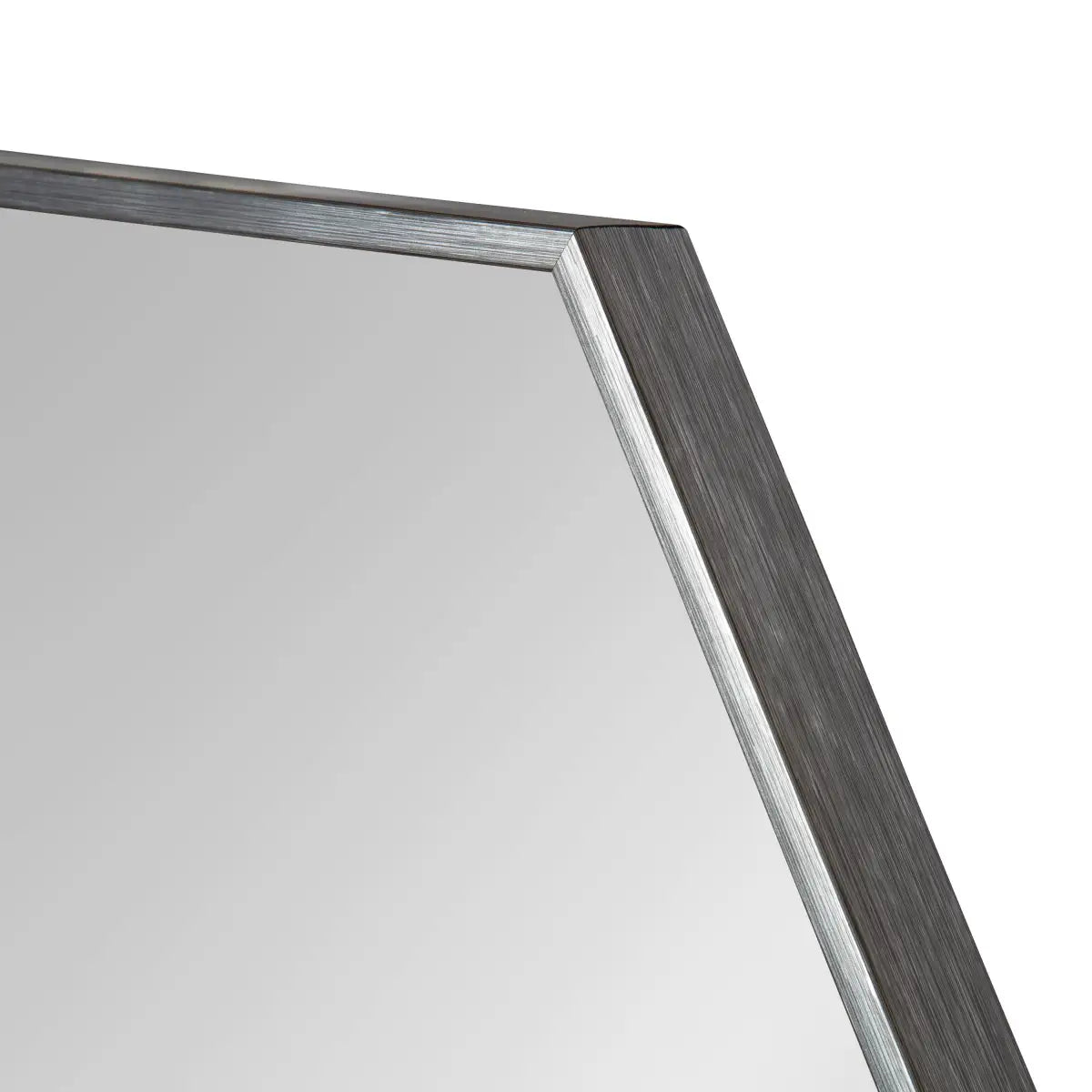 Rhodes Framed Hexagon Wall Mirror - kateandlaurel