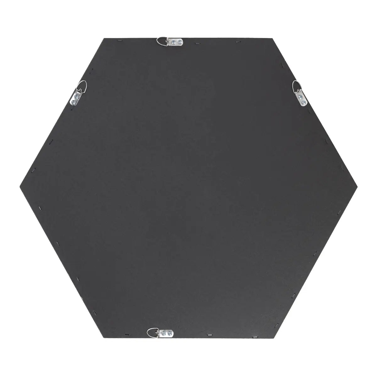 Rhodes Framed Hexagon Wall Mirror - kateandlaurel