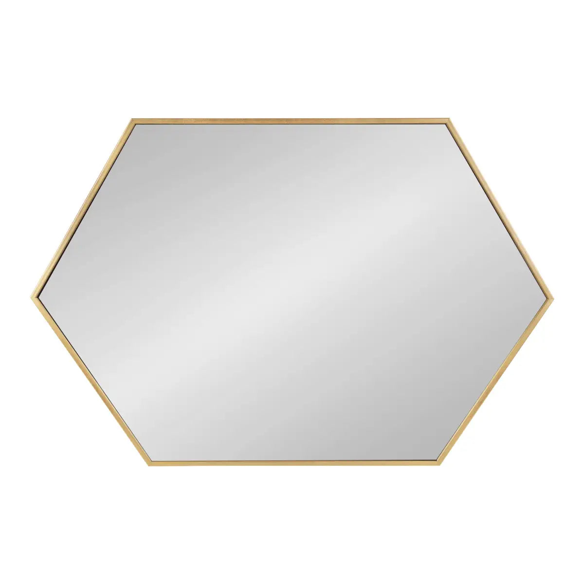 Rhodes Framed Hexagon Wall Mirror - kateandlaurel