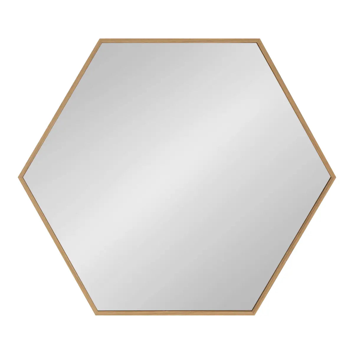 Rhodes Framed Hexagon Wall Mirror - kateandlaurel