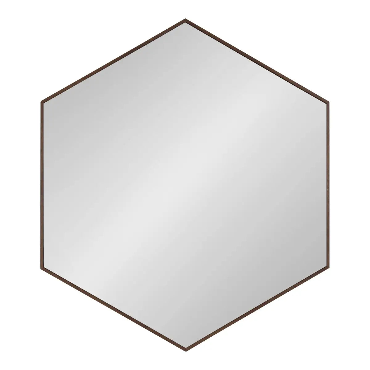 Rhodes Framed Hexagon Wall Mirror - kateandlaurel