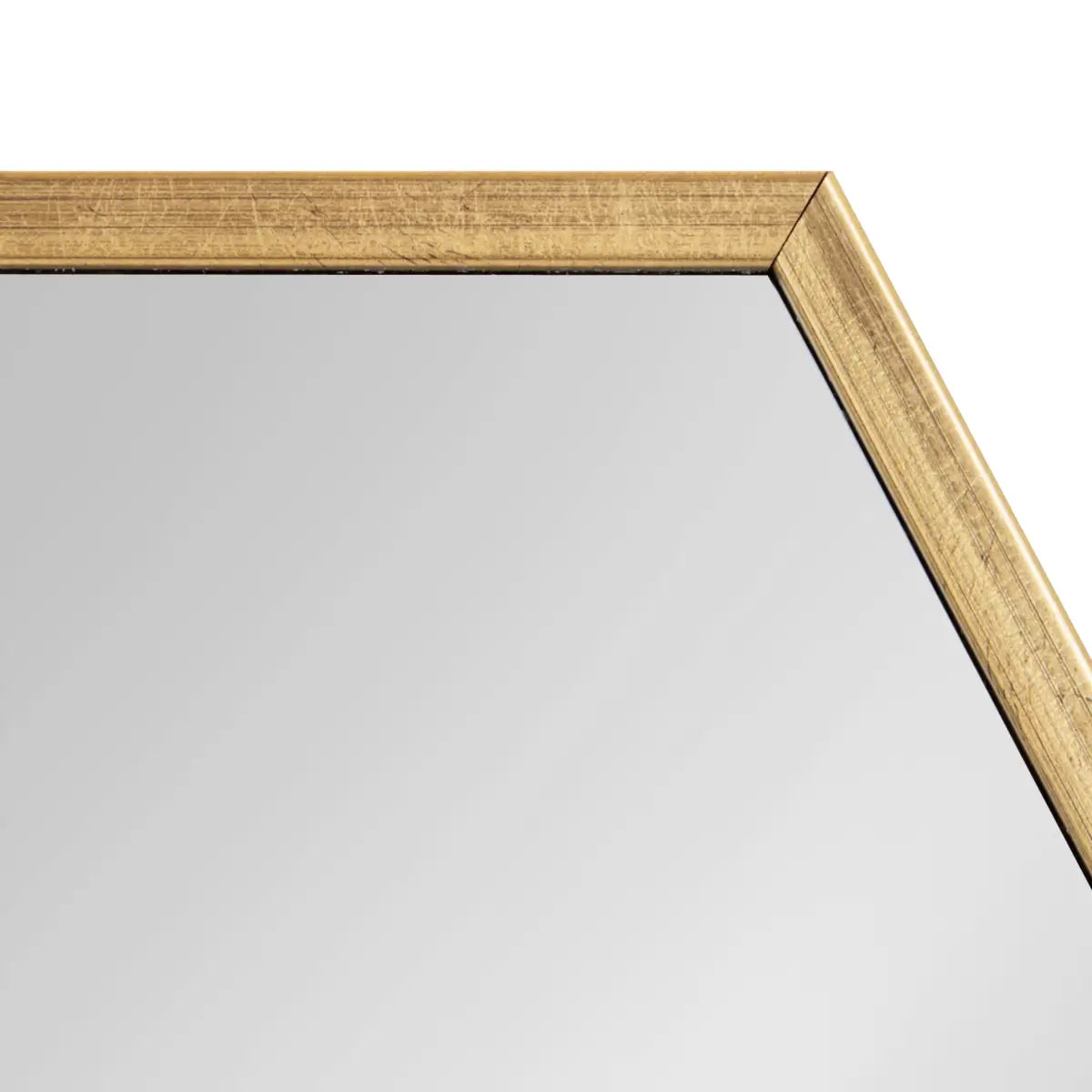 Rhodes Framed Hexagon Wall Mirror - kateandlaurel
