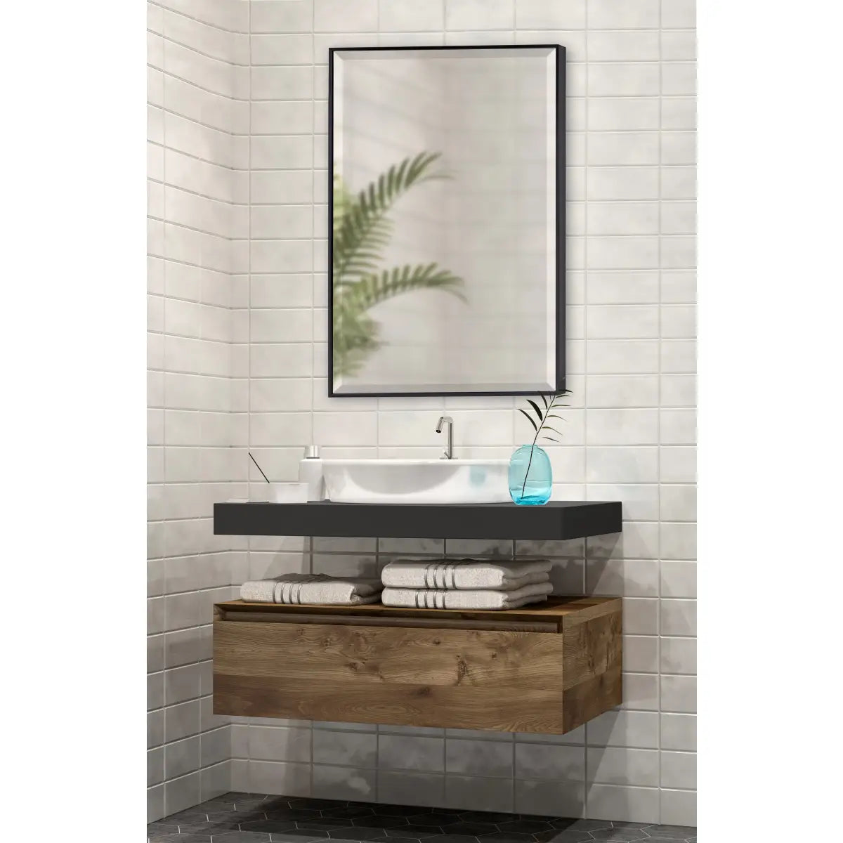Rhodes Framed Wall Mirror - kateandlaurel