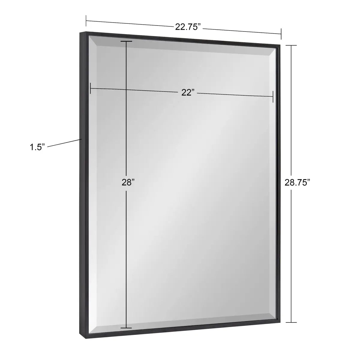 Rhodes Framed Wall Mirror - kateandlaurel