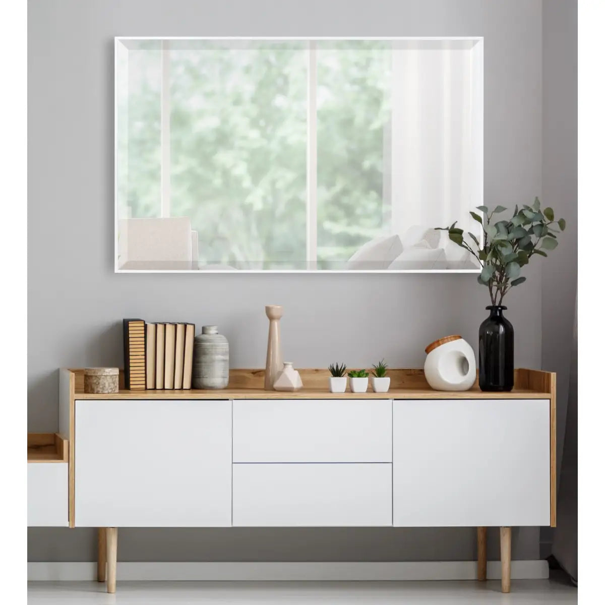 Rhodes Framed Wall Mirror - kateandlaurel