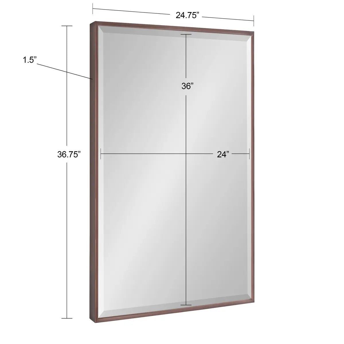 Rhodes Framed Wall Mirror - kateandlaurel
