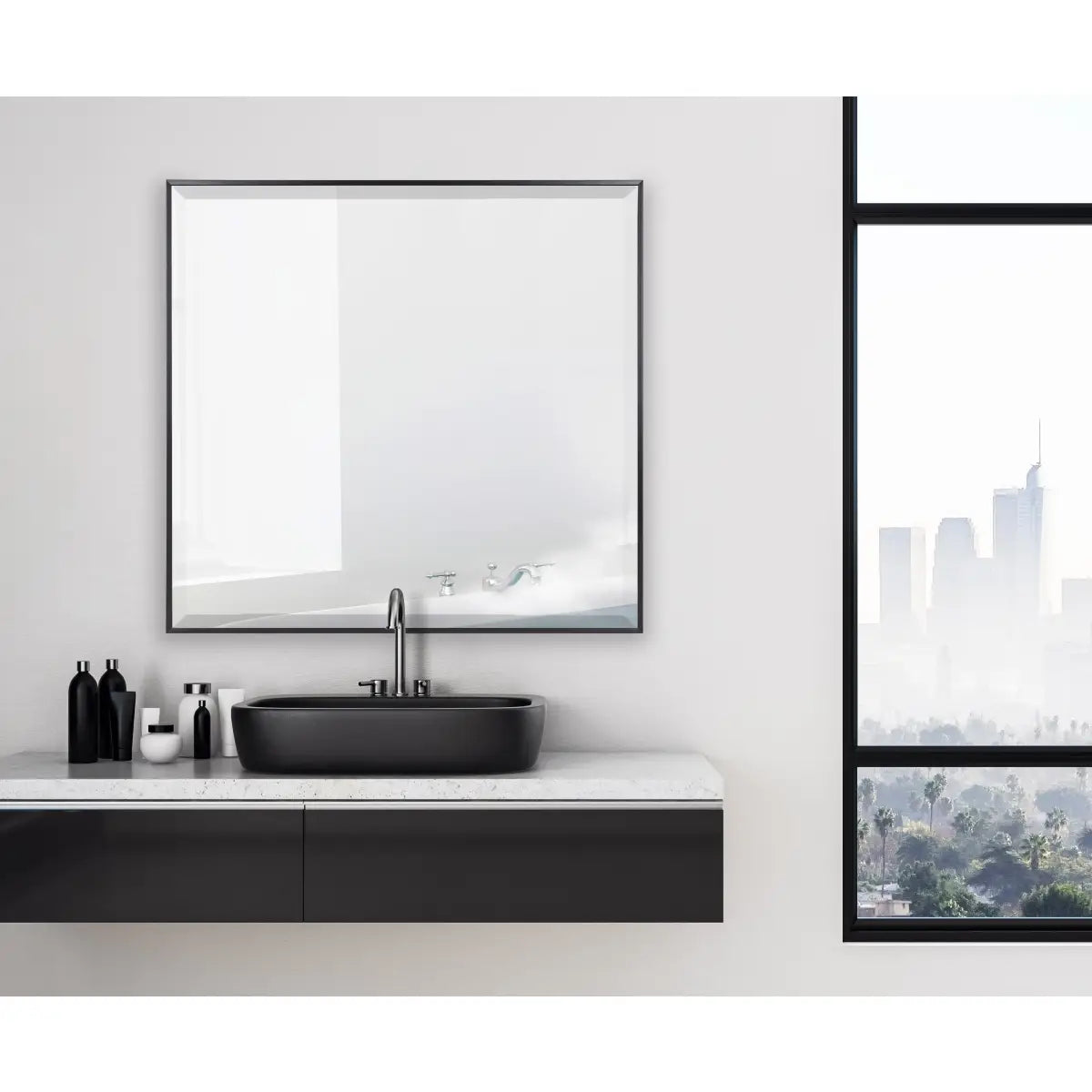 Rhodes Framed Wall Mirror - kateandlaurel