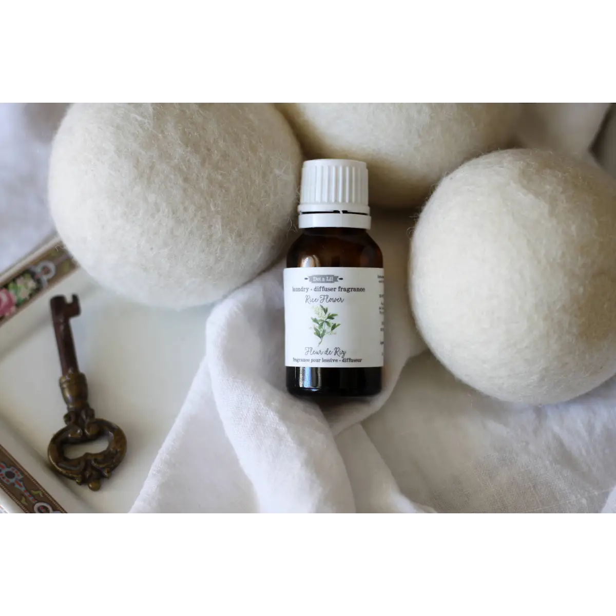 Rice flower laundry + diffuser fragrance oil - Dot & Lil