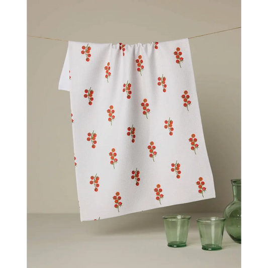 Kitchen Towel - Ripe and Ready Tomatoes - Geometry