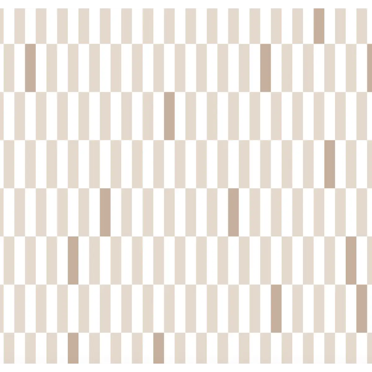 Robby Wallpaper - Modern Skinny Checkerboard - by Kourtni Gunn - Sample 1 foot by 1 foot / Dark Neutral - Loomwell Home
