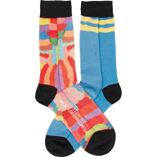 Rock Your Socks for Down Syndrome - Primitives by Kathy