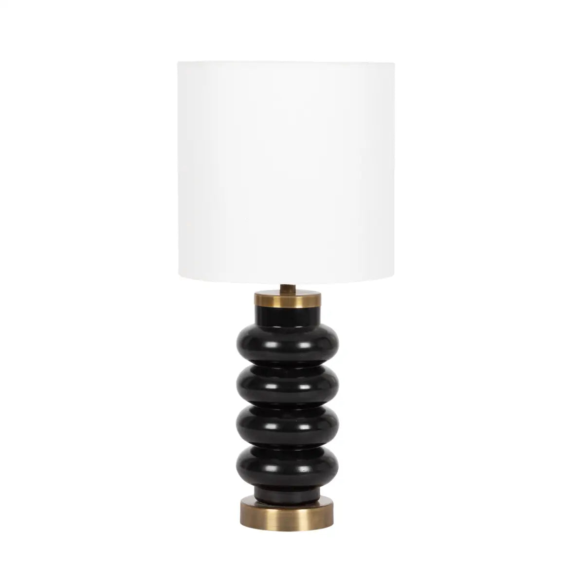 Rogala Mid Century Modern Table Lamp - Gold/Black - kateandlaurel