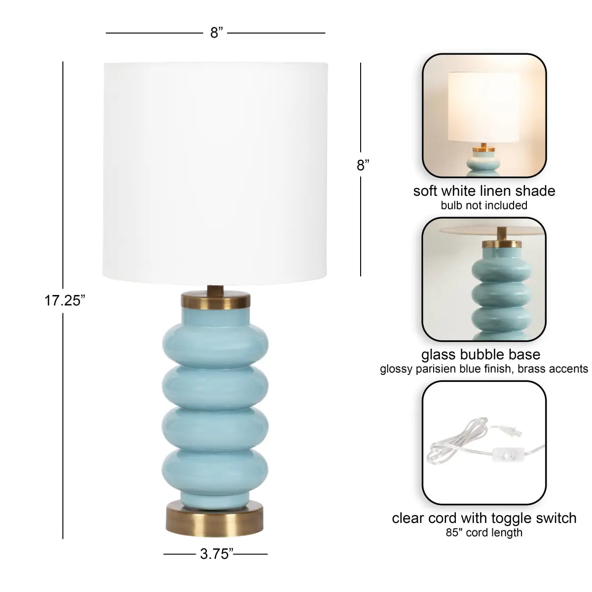 Rogala Mid Century Modern Table Lamp - kateandlaurel