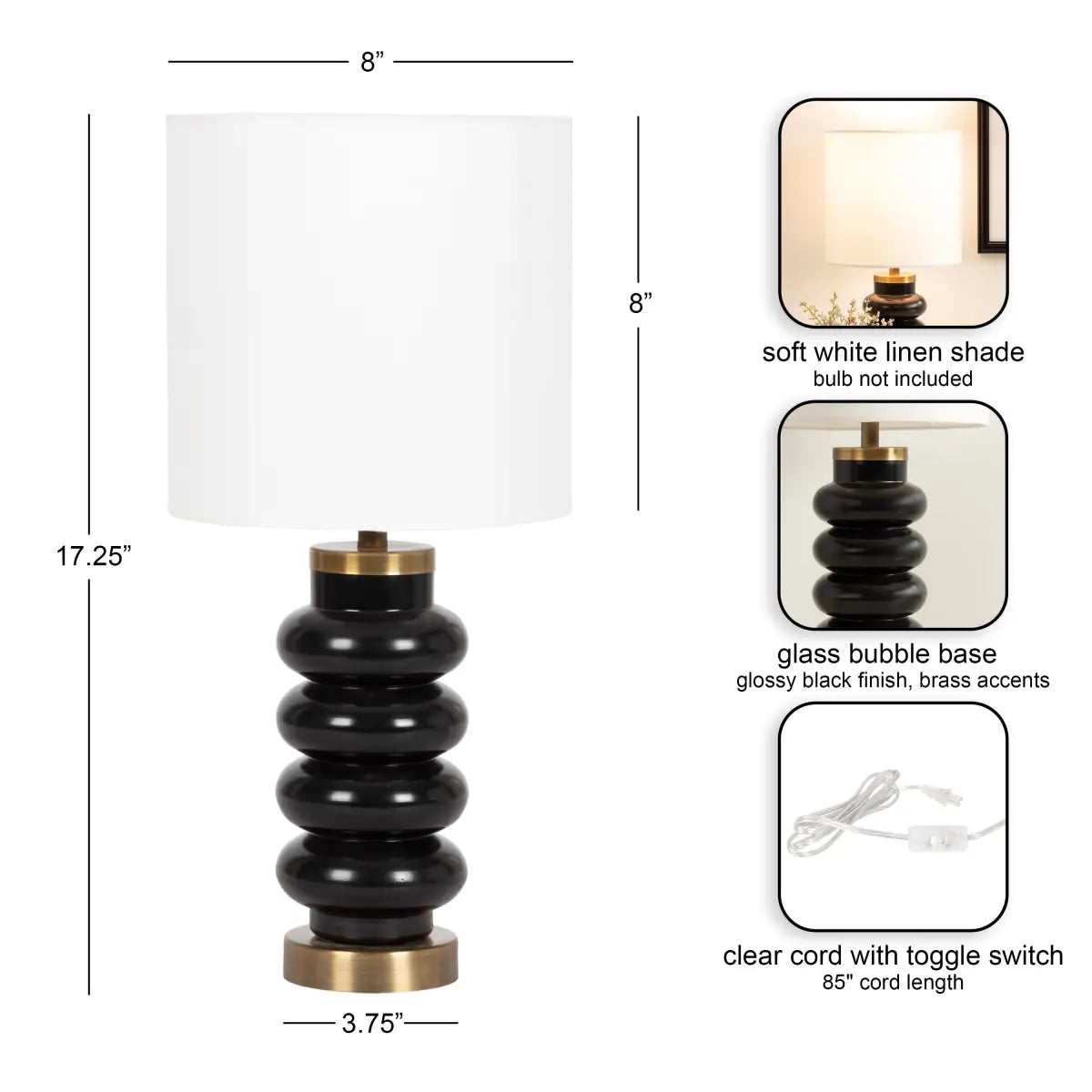 Rogala Mid Century Modern Table Lamp - kateandlaurel
