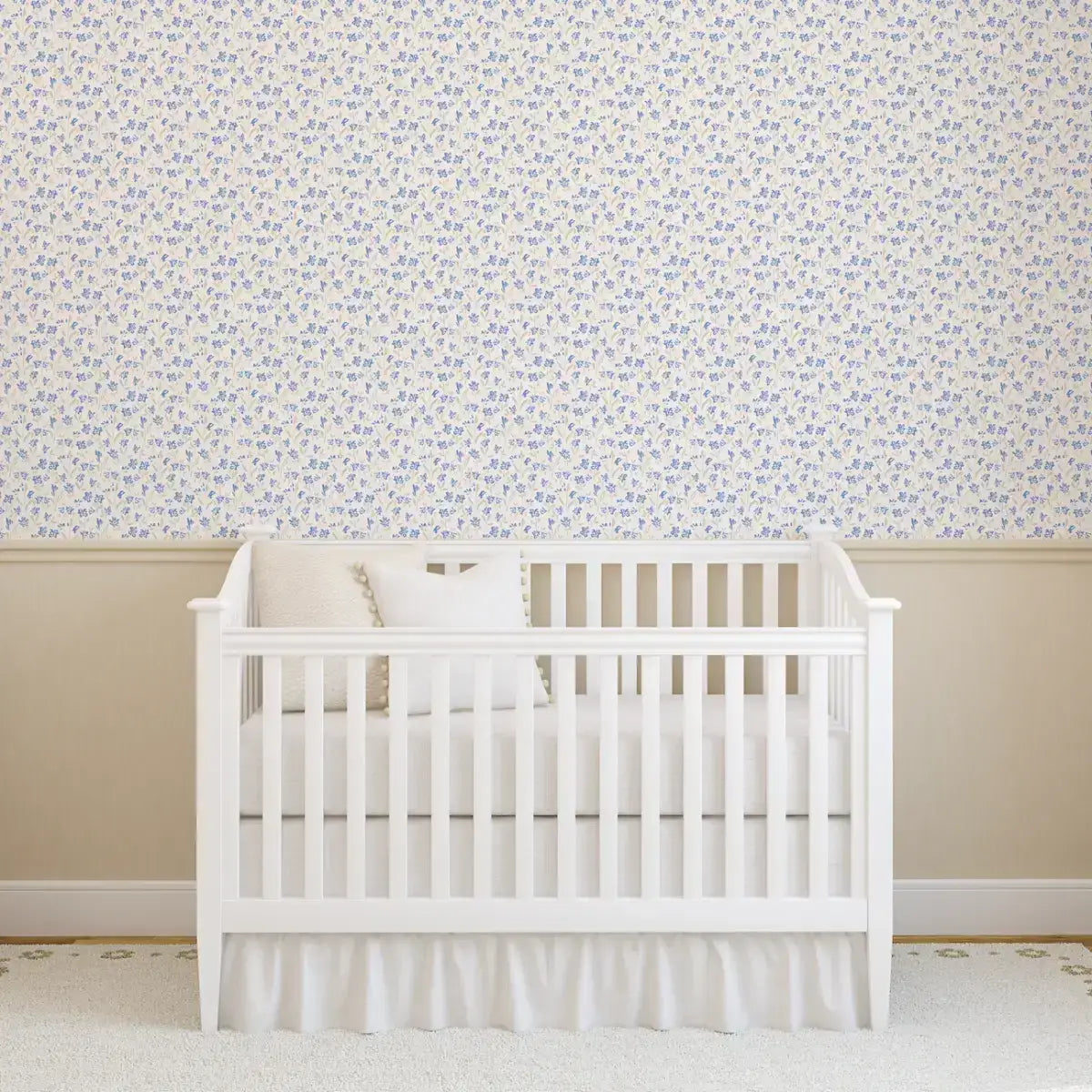 Romie Wallpaper - Mini Flowers - by Ashleigh Fish - Loomwell Home Goods