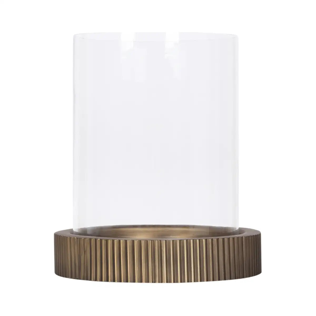 Rooks Metal Pillar Candle Holder - kateandlaurel