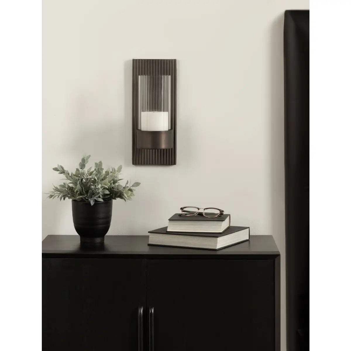 Rooks Rectangle Metal Wall Sconce - kateandlaurel