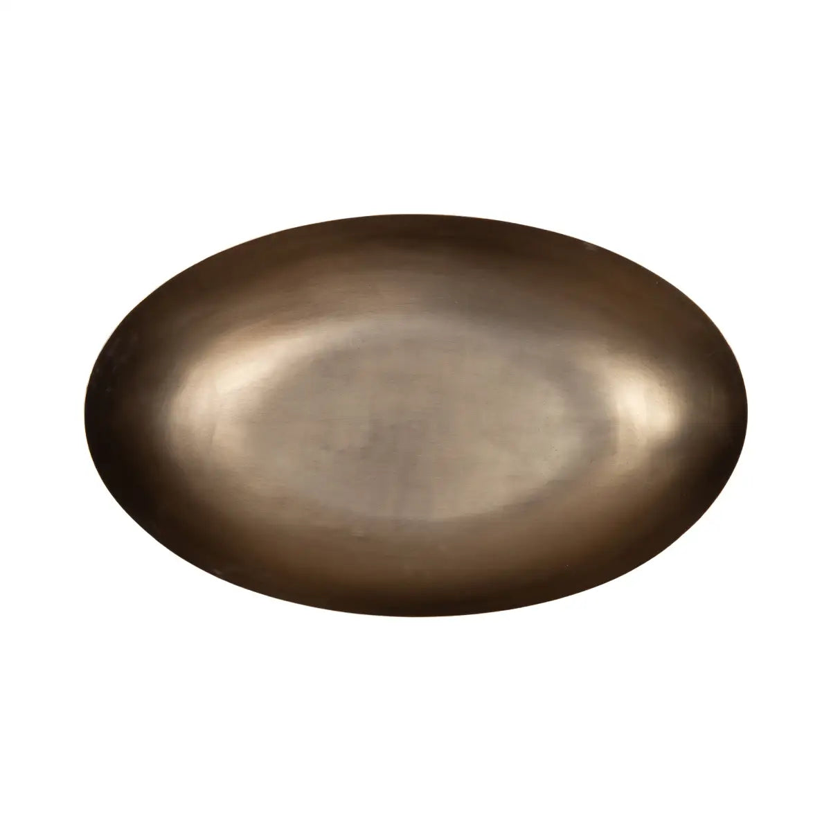 Rooks Ribbed Modern Metal Bowl - kateandlaurel