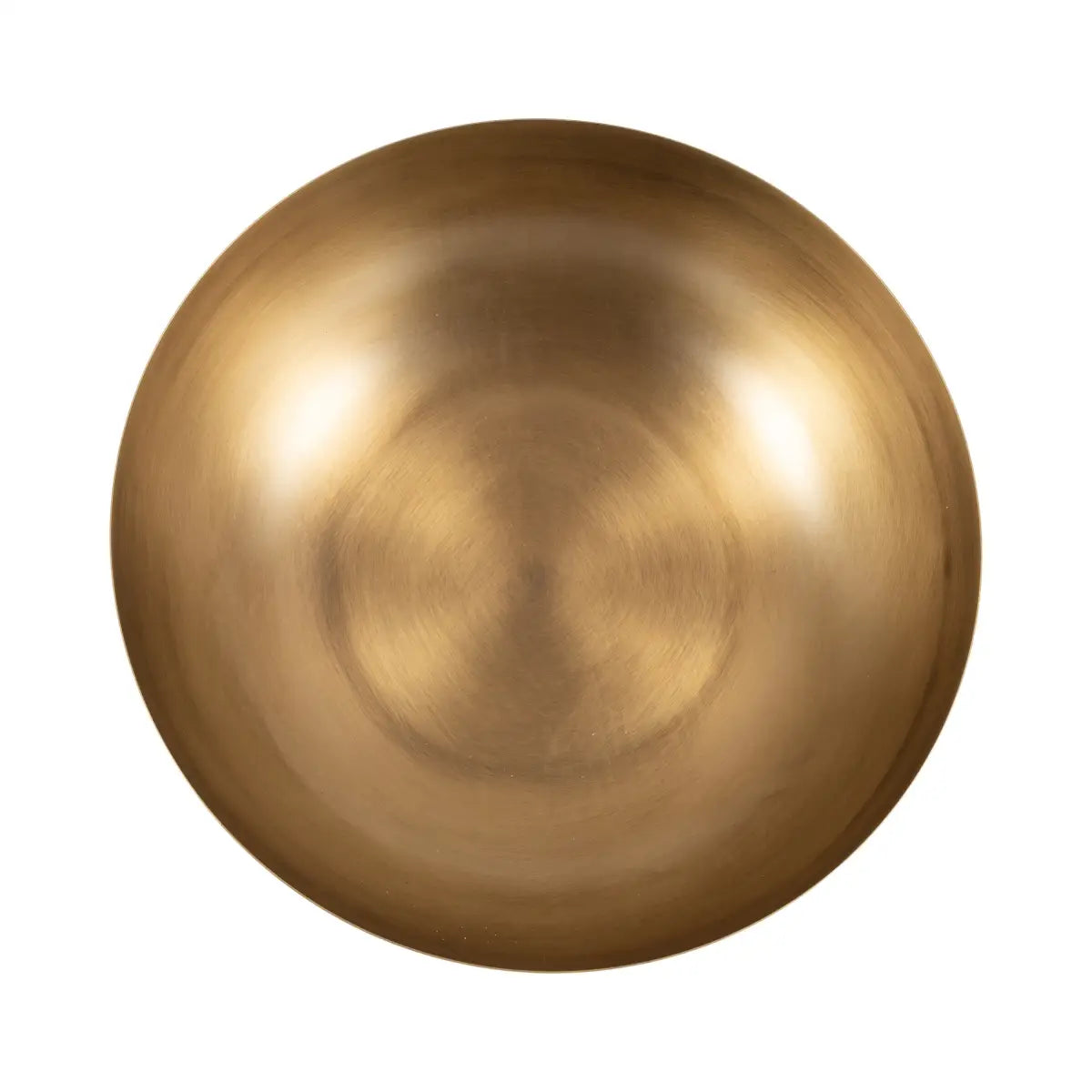 Rooks Ribbed Modern Metal Bowl - kateandlaurel