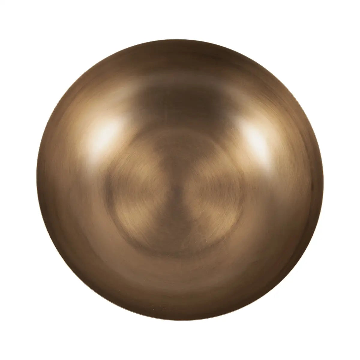 Rooks Ribbed Modern Metal Bowl - kateandlaurel