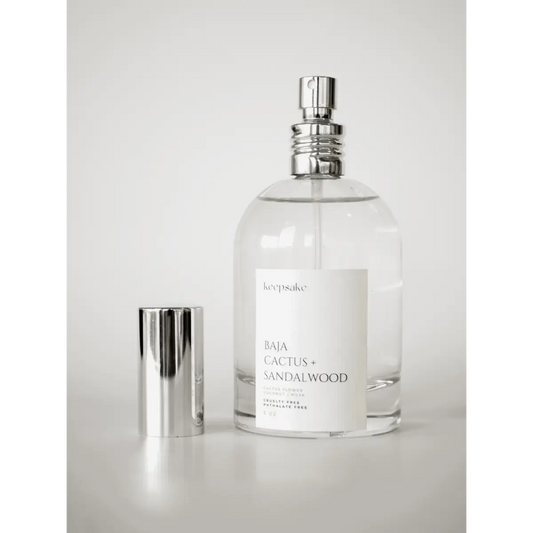 Room or Linen Spray - Baja Cactus + Sandalwood - Keepsake Candle | Curated