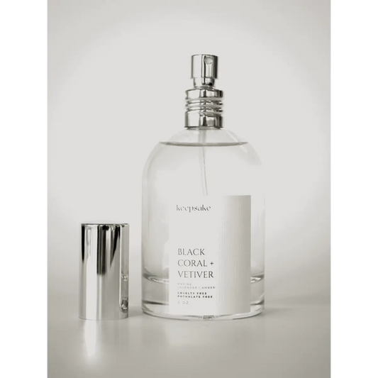 Room or Linen Spray - Black Coral + Vetiver - Keepsake Candle | Curated
