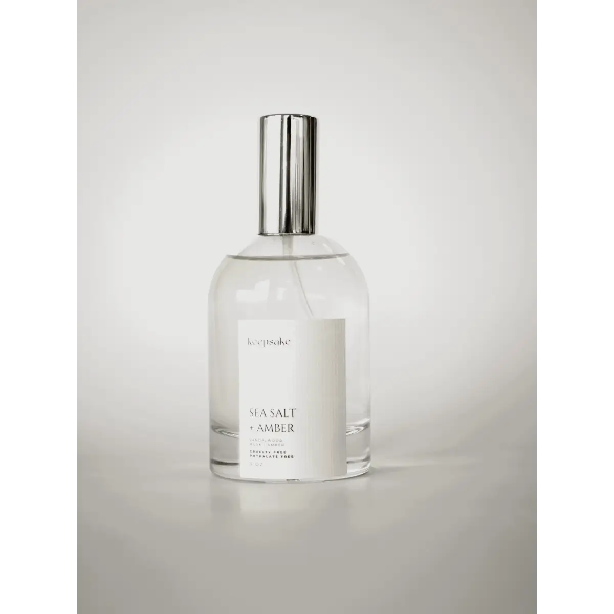 Room or Linen Spray - Sea Salt + Amber - Keepsake Candle | Curated