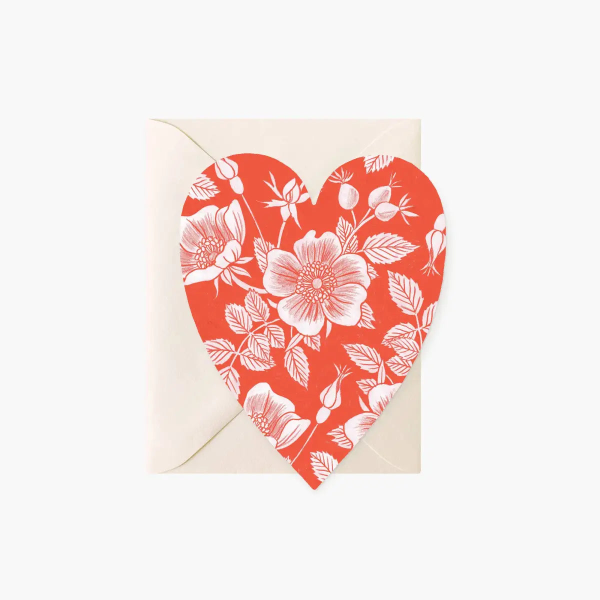 ROSE HEART | Valentine’s Day Card - Botanica Paper Co.