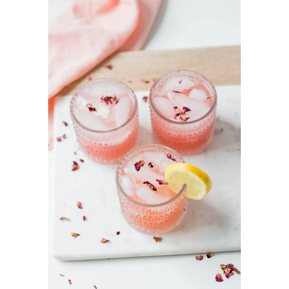 Rose Honey Lemon Cocktail Mocktail Mixer - Wood Stove Kitchen