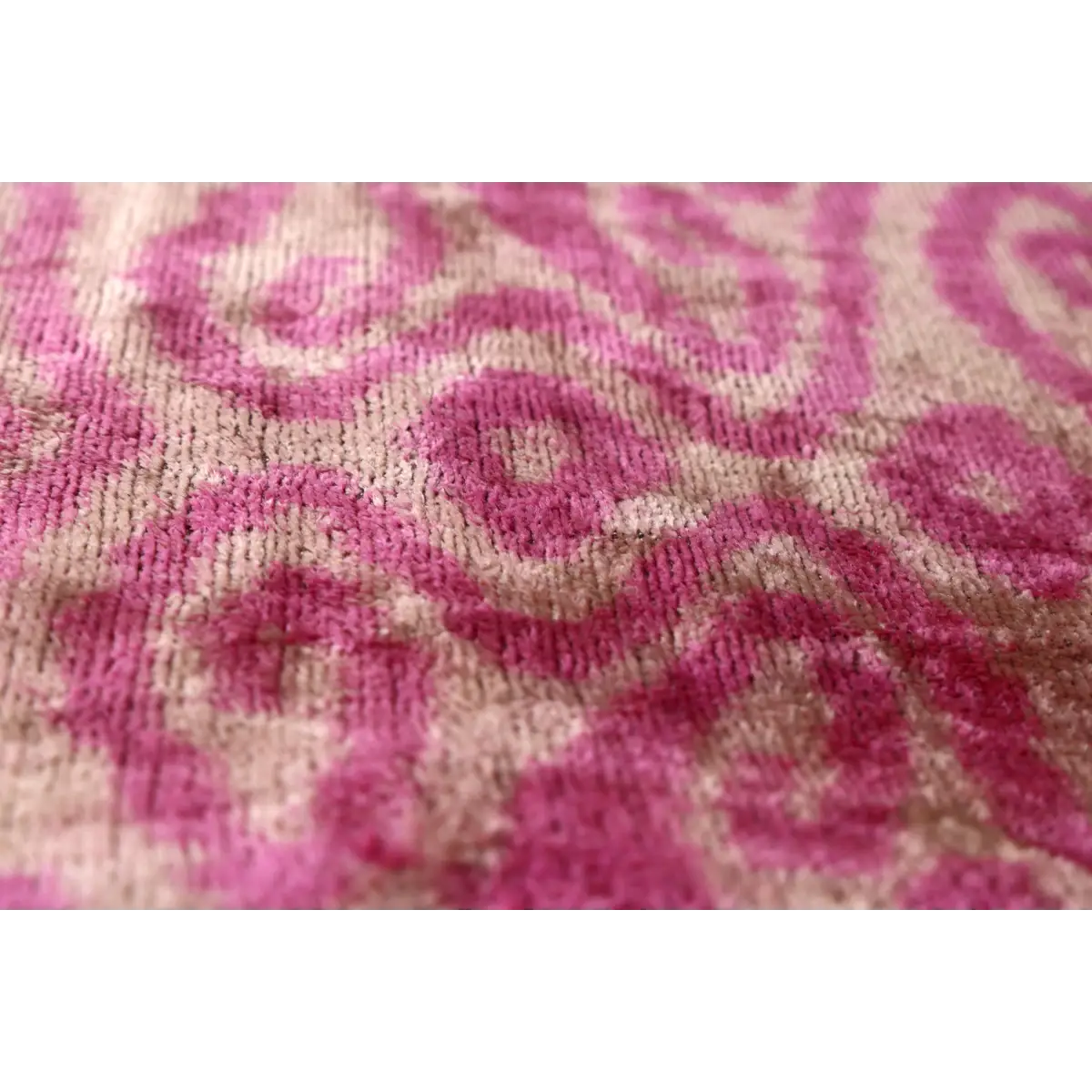 Rose Silk Velvet Pillow - 16x24 - Handmade Luxury Lumbar Cushion - Canvello
