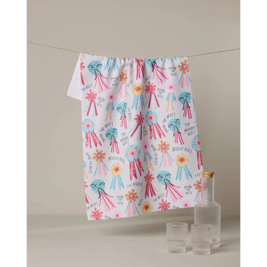 Kitchen Towel - Rosettes - Geometry