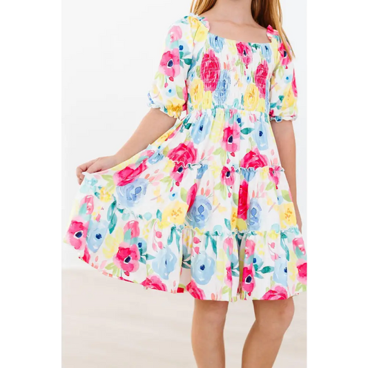 Rosie Smocked Ruffle Dress - Mila & Rose ®
