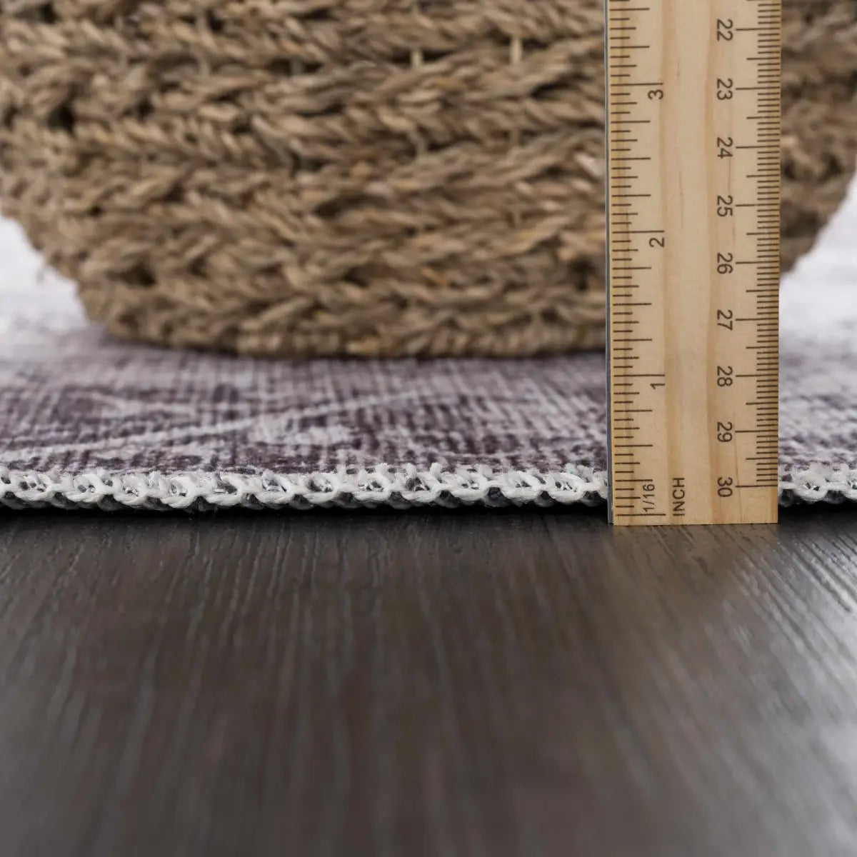 Rosman Blue&Beige Washable Area Rug - Boutique Rugs