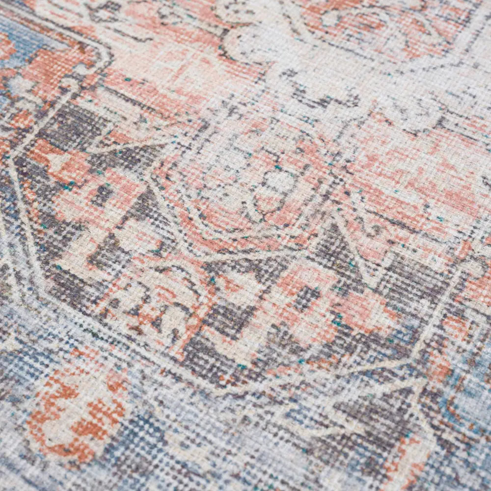 Rosman Distressed Washable Rug - 2’ x 2’11’’ Rectangle - Boutique Rugs