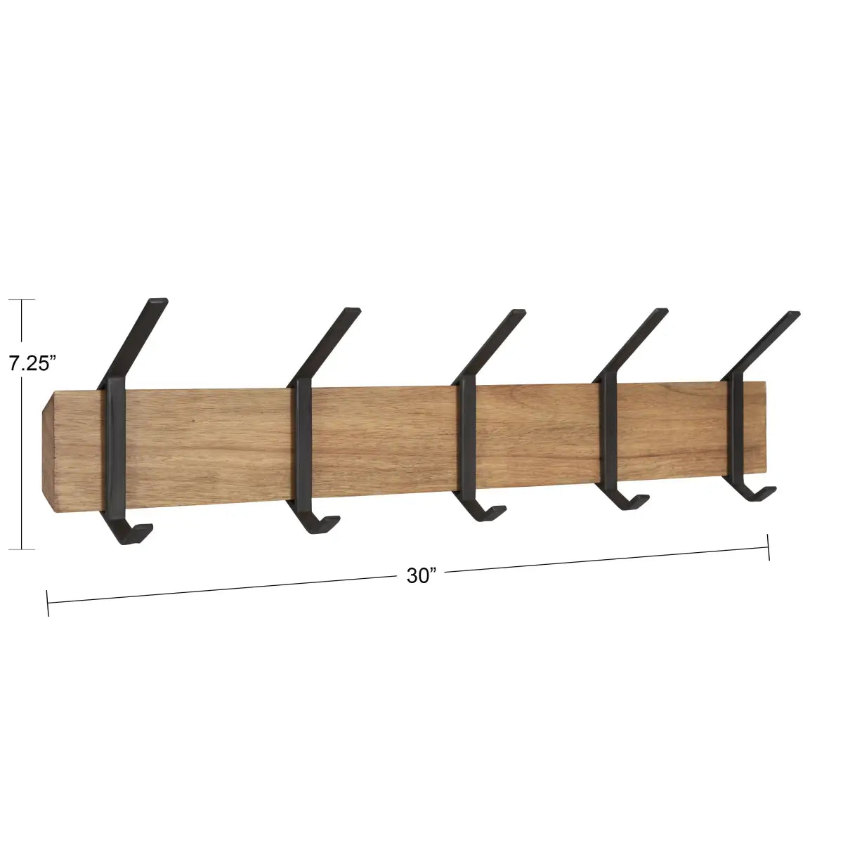 Rossmore Wood and Metal Hooks - kateandlaurel