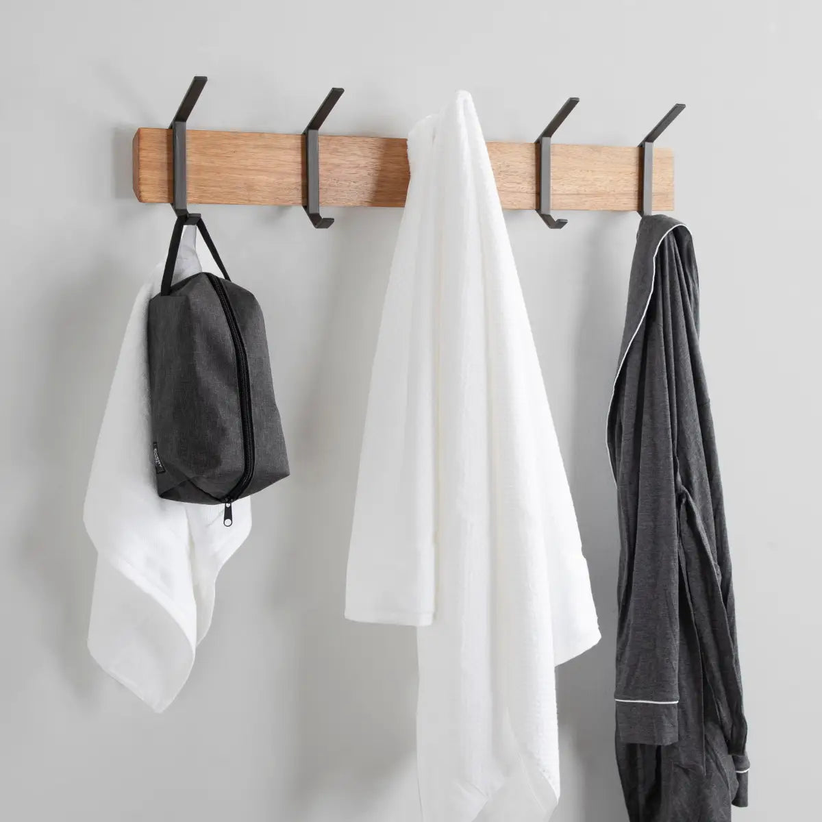 Rossmore Wood and Metal Hooks - kateandlaurel