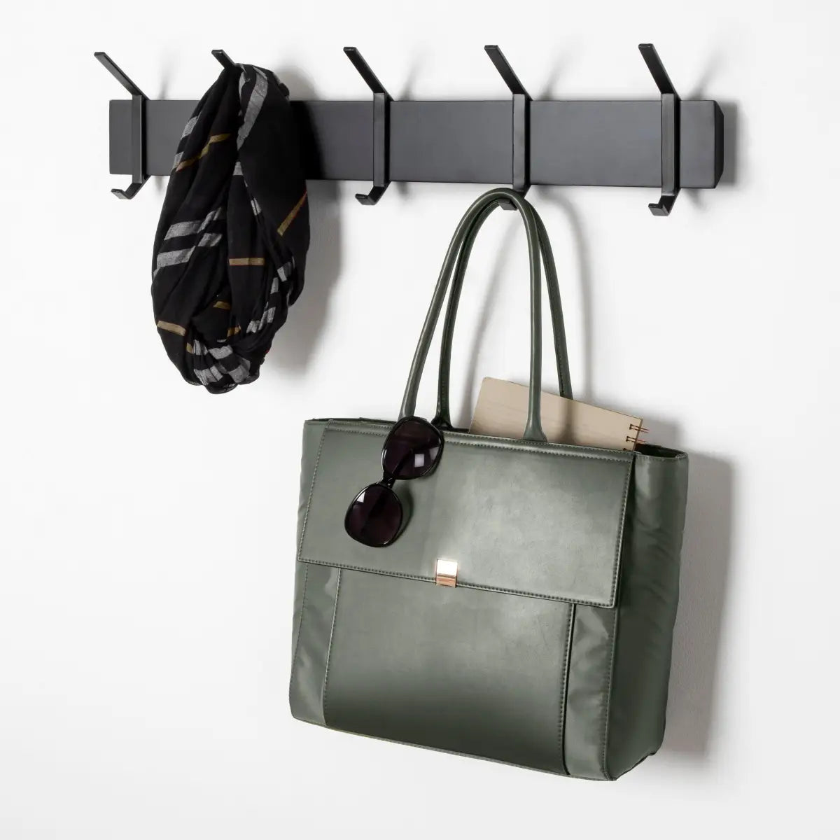 Rossmore Wood and Metal Hooks - kateandlaurel