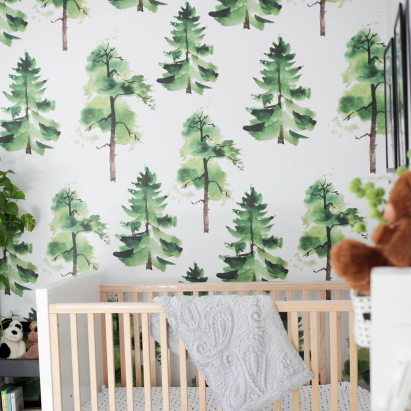Cedar Wallpaper - Loomwell Home Goods