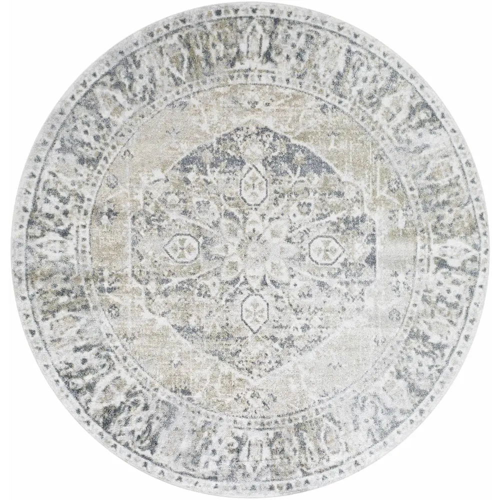 Rudo Beige Washable Area Rug - Boutique Rugs