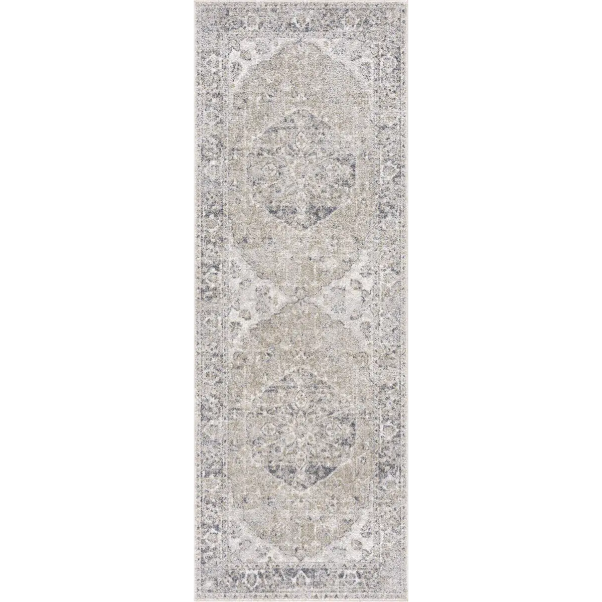 Rudo Blue Washable Area Rug - Boutique Rugs