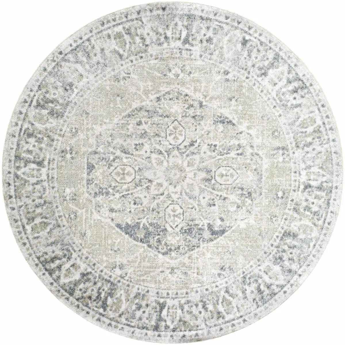 Rudo Blue Washable Area Rug - Boutique Rugs