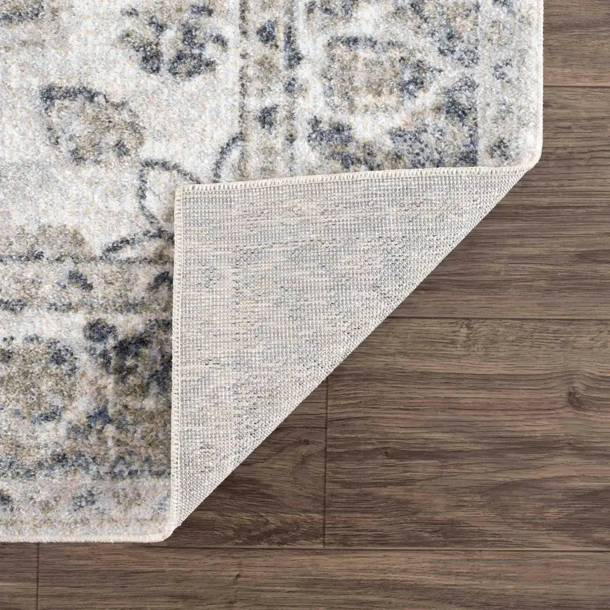 Rudo Blue Washable Area Rug - Boutique Rugs