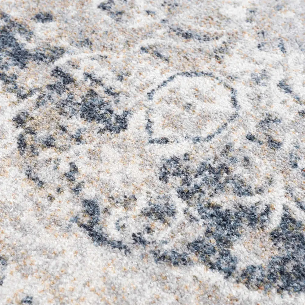 Rudo Cream Washable Area Rug - 2’ x 3’ Rectangle - Boutique Rugs